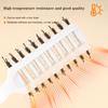 Barber Hair Dyeing Cutting Coloring Brush With Anti-Scalding Fish Bone Shape Comb Men'S Hair Styling Tool