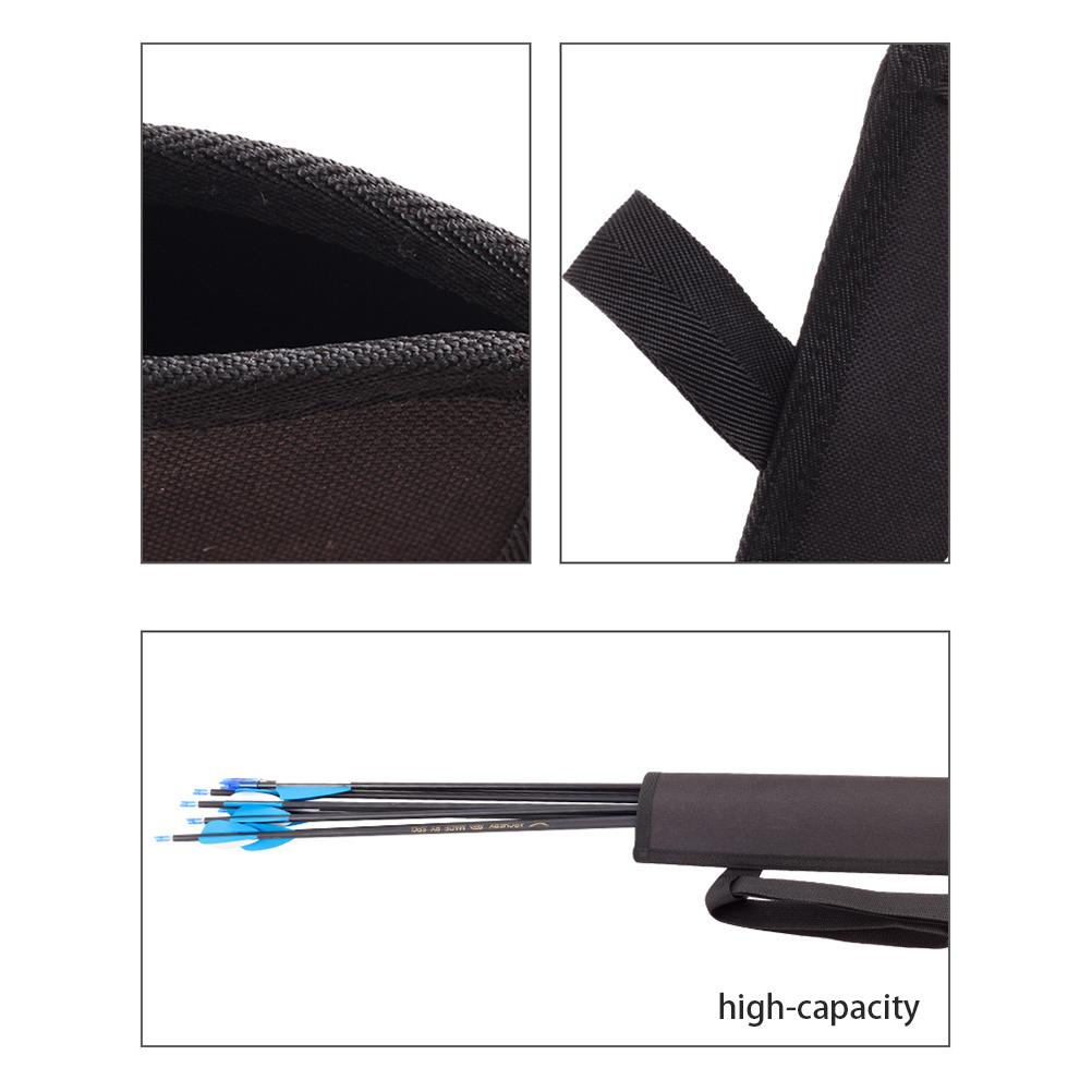 Oxford Archery Quiver Arrow Tube Hip Quiver Waist Hanged Carry Bag for 18in 20in 22in Arrows