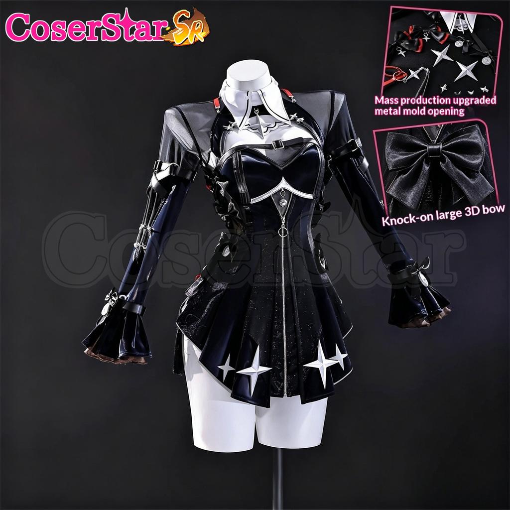 CoserStar-SR Zenless Zone Zero ZZZ Remielle Ramiel Dan Cosplay Kostüm Outfit Karneval Anime Spiel Rollenspiel Uniform Perücke Schuhe