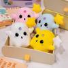 Charming Ghost Plush Backpack Accessory In Various Colors Soft And Cute Short Plush Toy