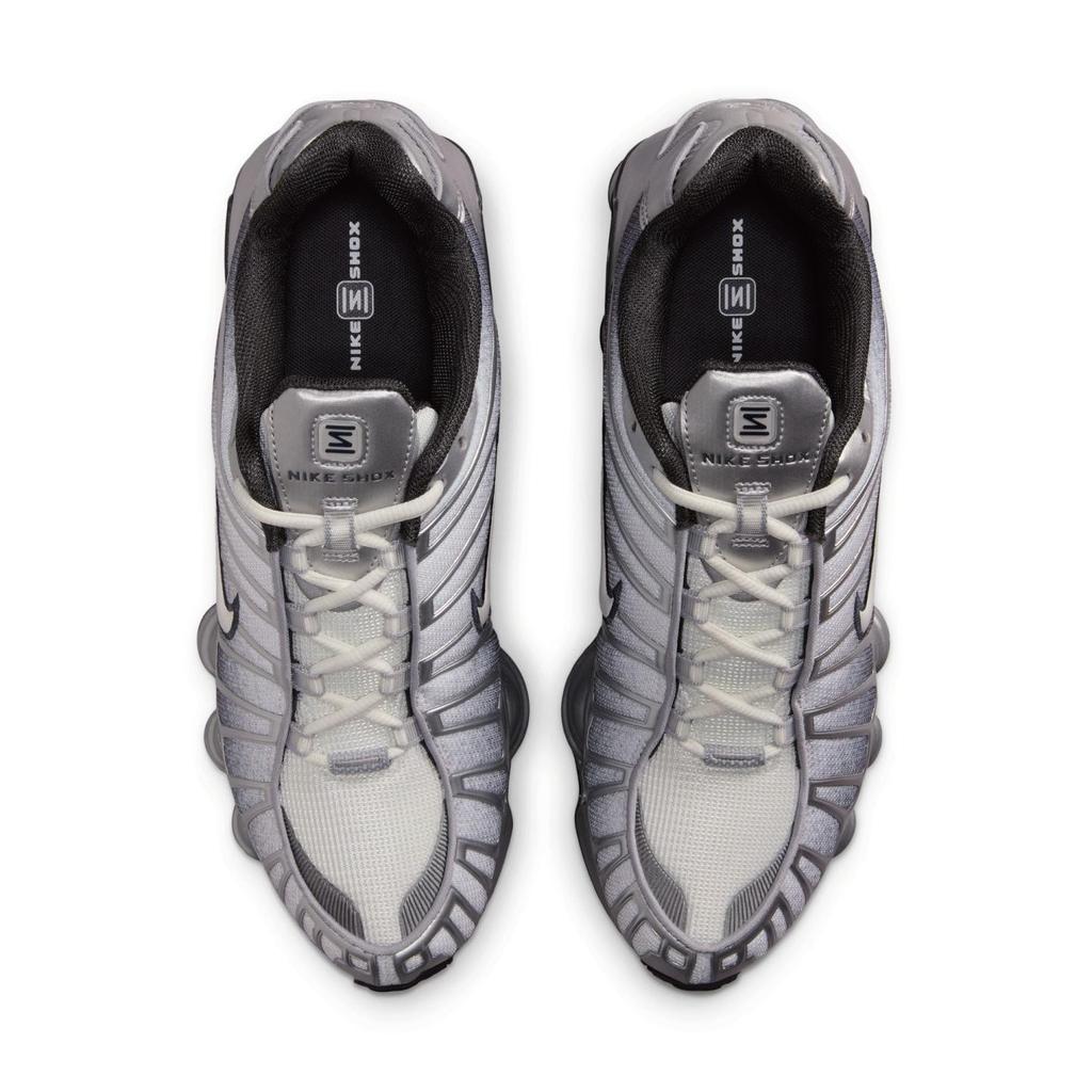 IH4466-095 Nike Shox TL Metallic Silver (Men's)