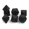 7x Polyhedral Multi Faces Acrylic Dices Game Props Educational Toy Digital Dices