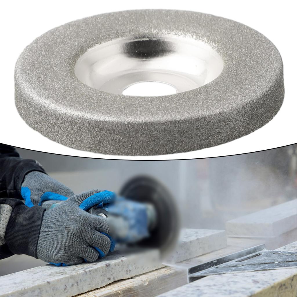 2 Diamond-Grinding Wheel Cup Emery Milling Cutter Circle Sharpener Stone