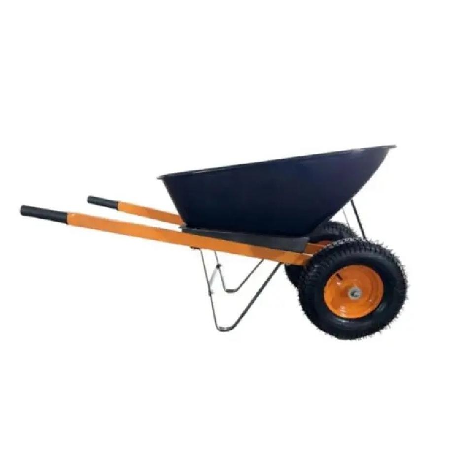 4 Wheel Steel Metal Wire Garden Wheelbarrow for Construction Industrial Building