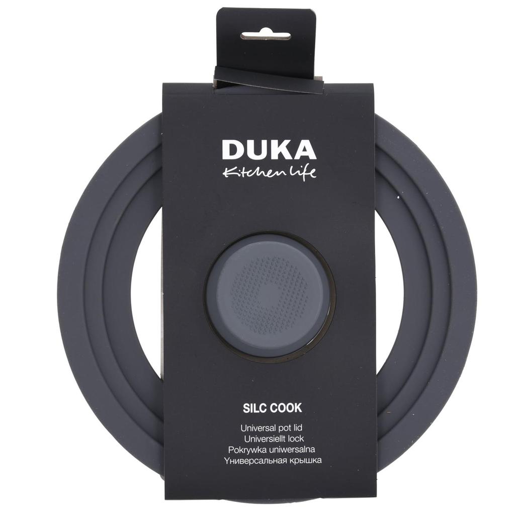 Universal 3-in-1 Glass Lid 16/18/ for Pots by Silc Cook DUKA