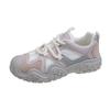 Round head thick sole thick sole dad shoes women's new autumn casual breathable versatile sports shoes trendy shoes
