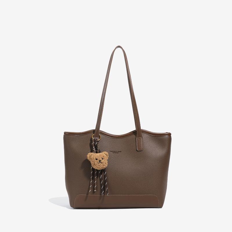 Simple and Popular Bucket Bag Women's Bag New Fashionable Versatile Commuter Largecapacity Tote Shoulder Bag