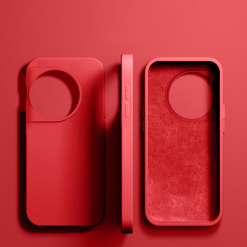 

Розкішний Оригінальний Чохол з Рідкого Силікону Для Телефонів Oneplus 11 10 Pro One plus 1+ 10 Pro 11 Ударостійкий М який Чохол Аксесуари For Oneplus 11 червоний