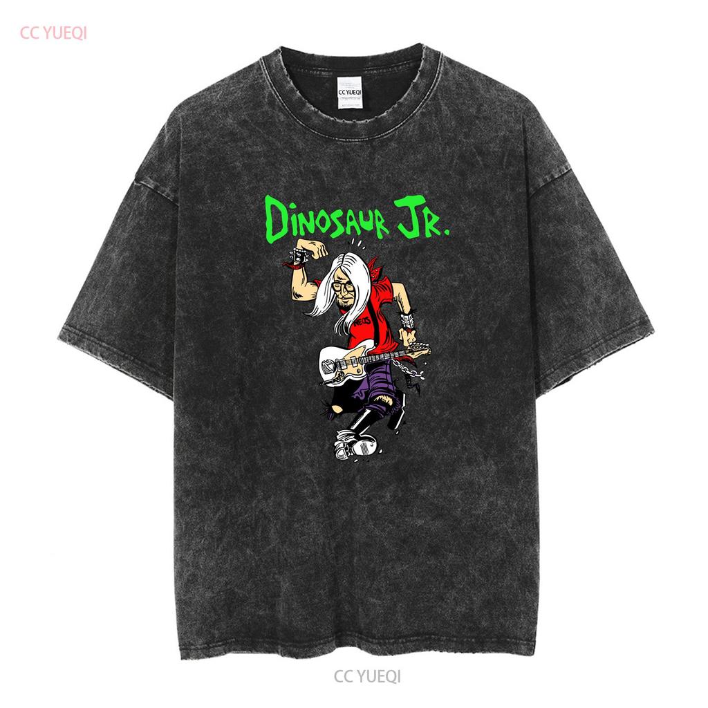 Dinosaur Jr Band Concert Purple T Shirt Cotton For QX332 Long or Short Sleeves Vintage Washed Streetwear Stretched Stylish