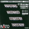 KATO N Gauge 211 Series 5600 Series Chuo Main Line Addition Set Railway Model Train 4-Car 10-1859