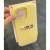 Simple Burger for iPhone16/17promax Mobile Phone Case Apple 15 Skin Scrub 13/12 Jelly 14