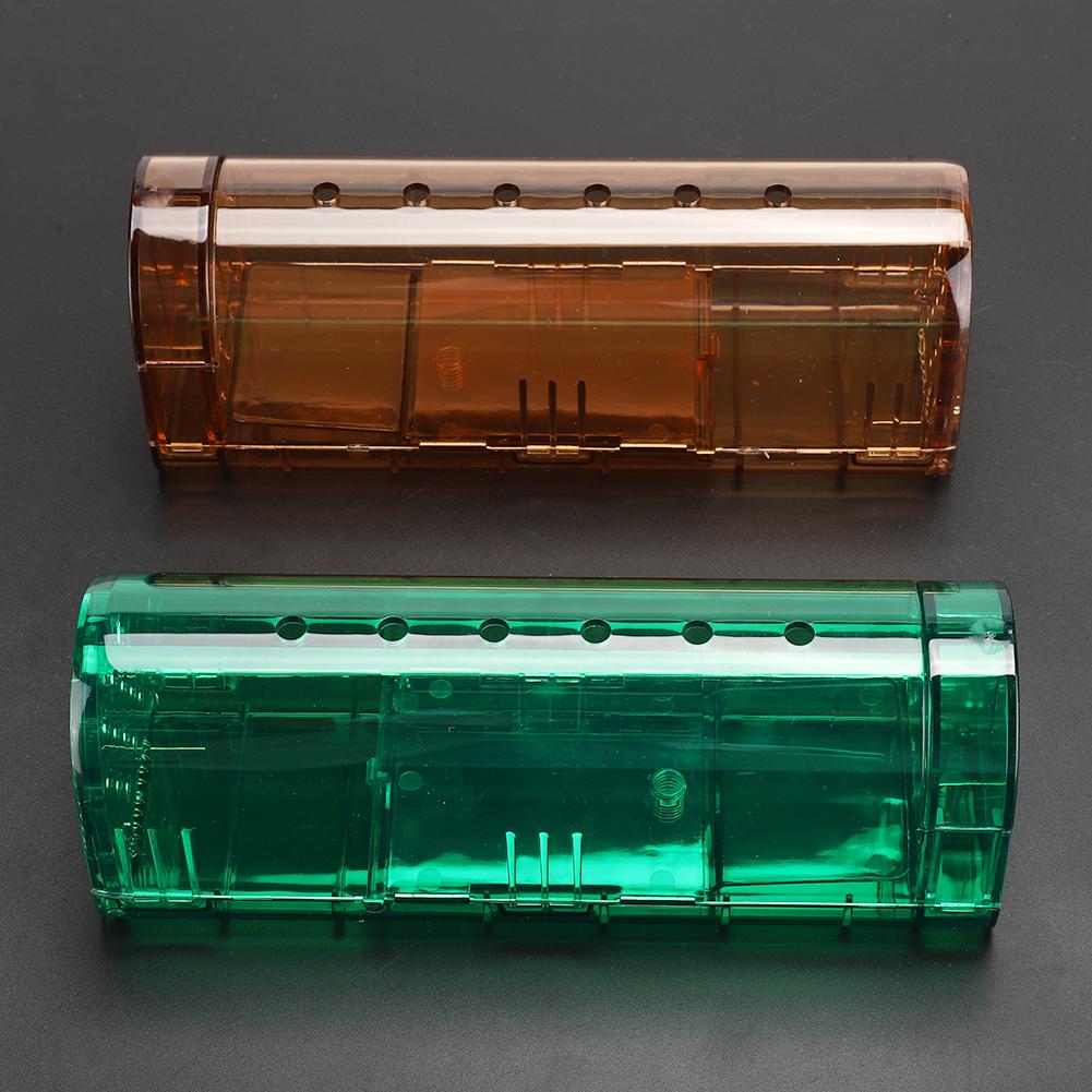 2PCS Plastic Mouse Trap Humane Reusable Rat Catcher Cage Rodent Mousetrap for Home Shop Hotel2PCS
