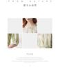 [Silk Horizontal Crepe] 26 Spring/Summer Round Neck Fresh Printed Five Sleeve Mulberry Silk T-shirt Top for Women