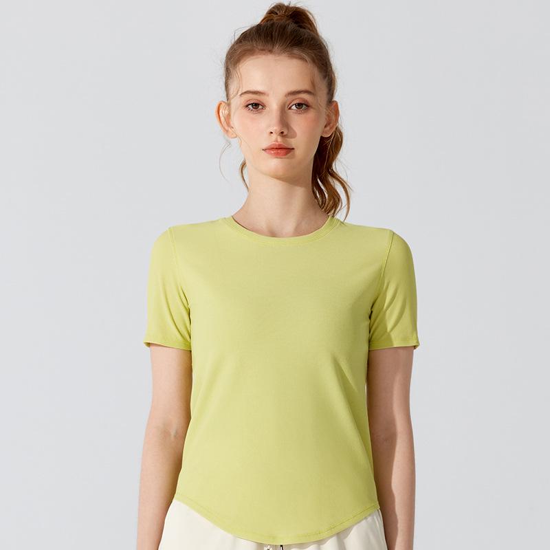 

Women s Sheer Mesh Quick-dry Training Top - Breathable & Versatile Fitness Tee L