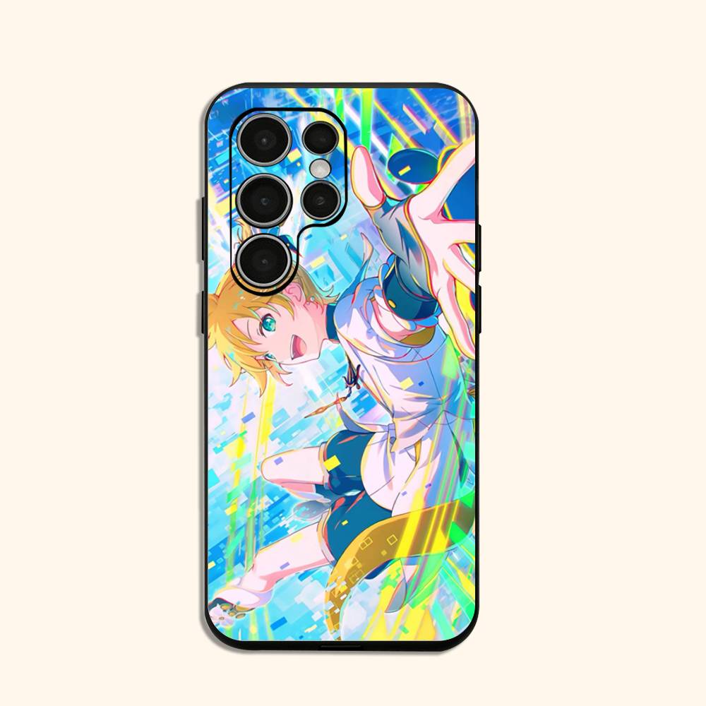 Project S-SEKAI Phone Case for Samsung Galaxy S24 S22 S20 S23 S21 S20 Print Silicone Cover