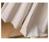 Women's High Waist Cotton-Linen Drape Wide-Leg Skirt Pants - Elastic, Thin, Versatile, 2025 Style