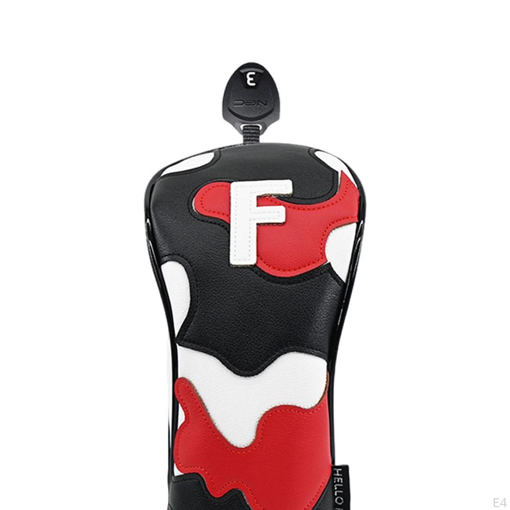 Golf Club Head Cover Anti Scratch Wood Headcover,PU Leather,Fashion Portable