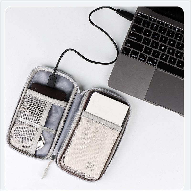 Travel Cable Organizer Bag Pouch Electronic Accessories Gadget Carry Case Portable Waterproof Storage Bag for Cable Cord
