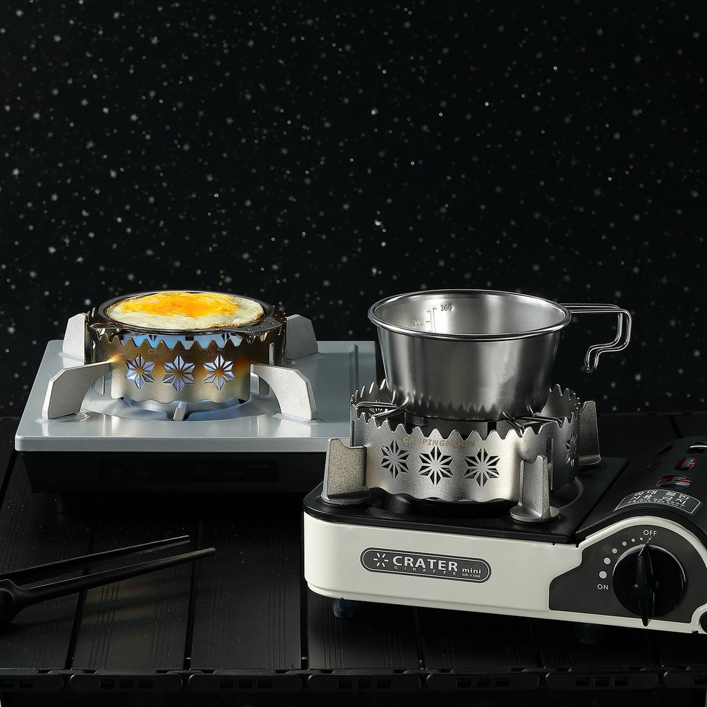 NANGOGEAR (Nanko Camping Gear) Deep Sierra Cup, Stainless Steel #450, 3-Piece Set, with Storage Case, 18-8 Stainless Steel, 21120 (S-360-3P+B)