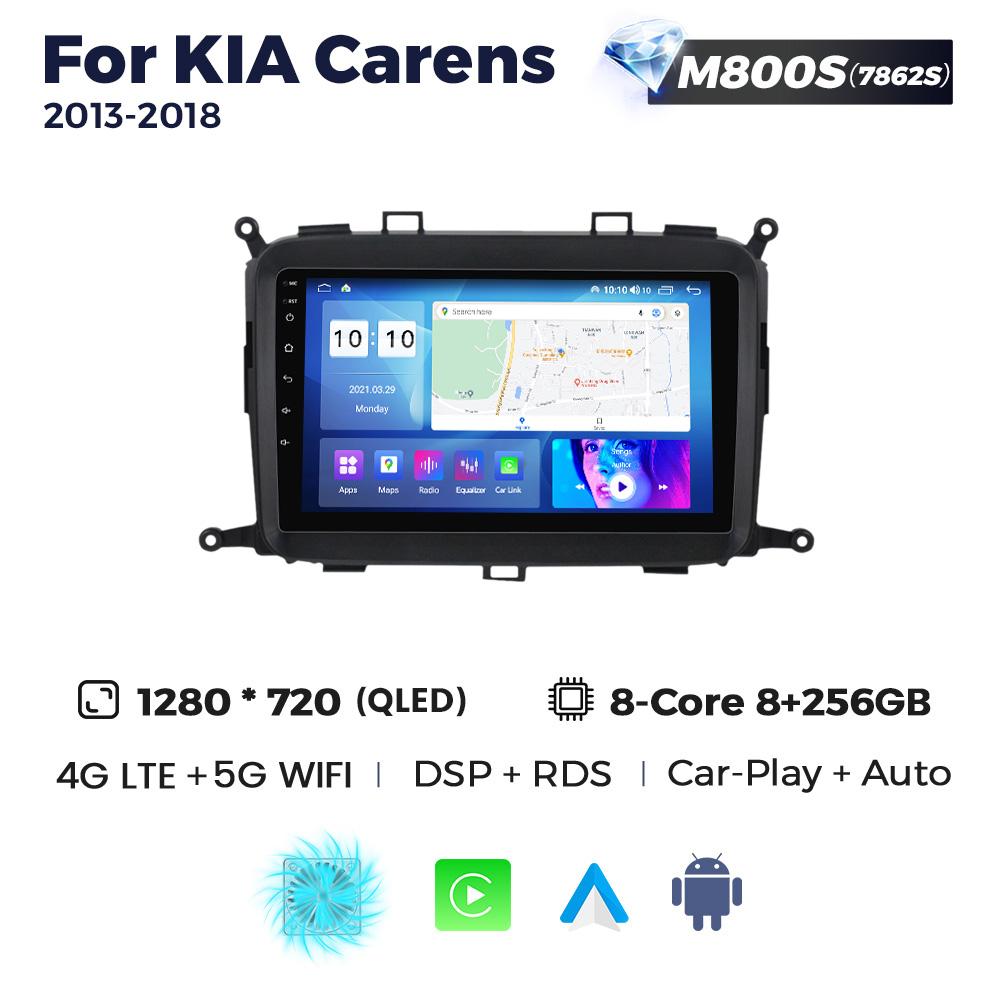 Navifly Android 13 Car Radio For Kia Carens RP 3 III 2013-2019 Multimedia Video Player GPS Stereo Wireless Carplay Auto Systems