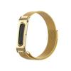Advanced Magnetic Milanese Loop Strap With Metal Bezel For Google FitbitAir Stainless Steel Smart Watch Wrist Band For Men Women