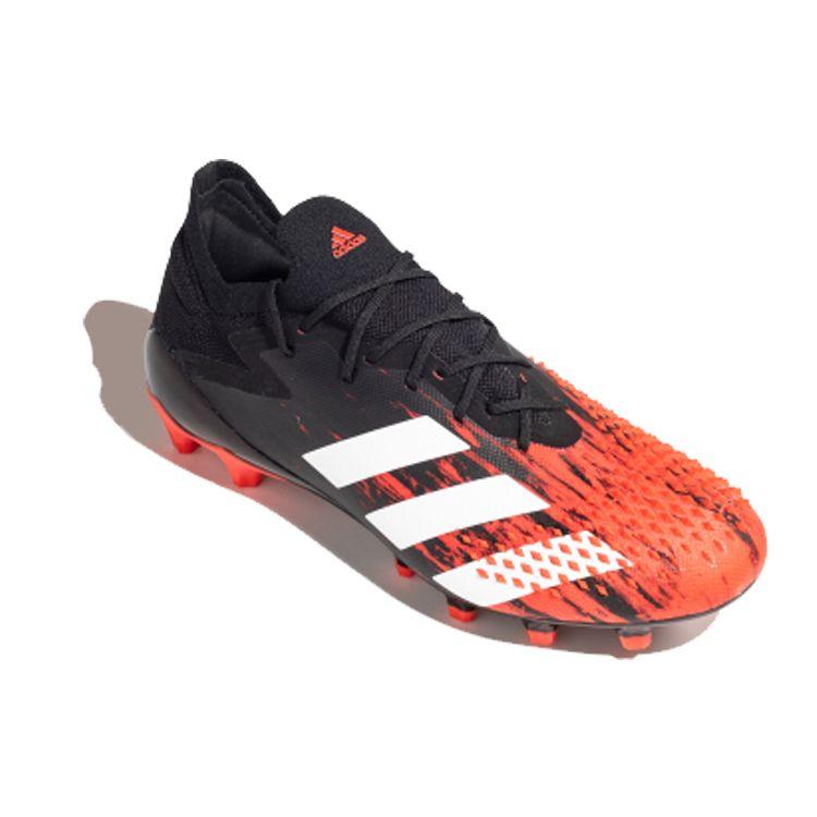 adidas Predator Mutator 20.1 L Round Toe Comfortable AG (Rubber Short Studs) Artificial Grass Shock Absorption Anti-Slip Soccer Shoes FW1066