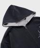 Saintpain Sp Waffle Reversible Zip-Up Hoodie Charcoal