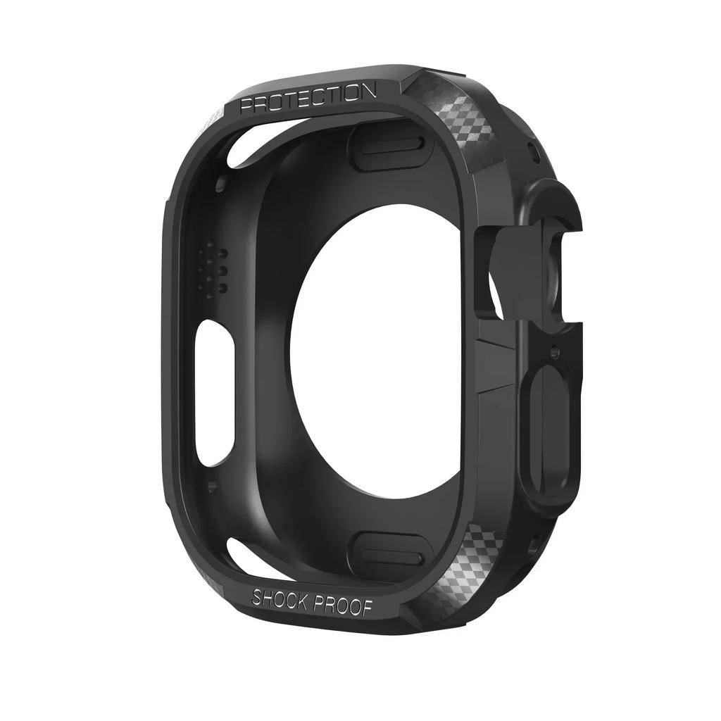 TPU Hülle für Apple Watch Ultra 49mm Bumper KEINE Displayschutzfolie Schutz Kratzfester Rahmen für iWatch Ultra2