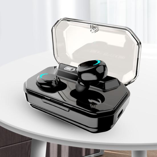 

Wireless Earbuds Memory Pairing Easy Carry Stable Transmit чёрный