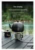 Mountain Guest Portable Folding Gas Stove - Multi-purpose Outdoor Cooker for Camping