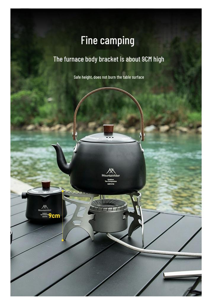 Mountain Guest Portable Folding Gas Stove - Multi-purpose Outdoor Cooker for Camping