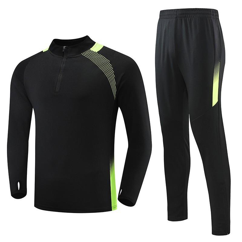 Football Training Clothes Children's Sports Suits Adult Men Women's Team Printed Feet Legs Pants