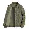 Work Lapel Jacket for Men's Spring New Youth Casual Versatile Loose Suede Jacket Top for Men