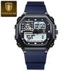 Multifunctional Men'S Watch Dual Display Electronic Watch Student