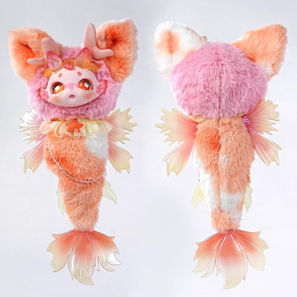 ICY Fortune Days 30cm Mermaid Series Plush Doll, 1 Box, Polyester, PVC, and ABS, Painted, Gift