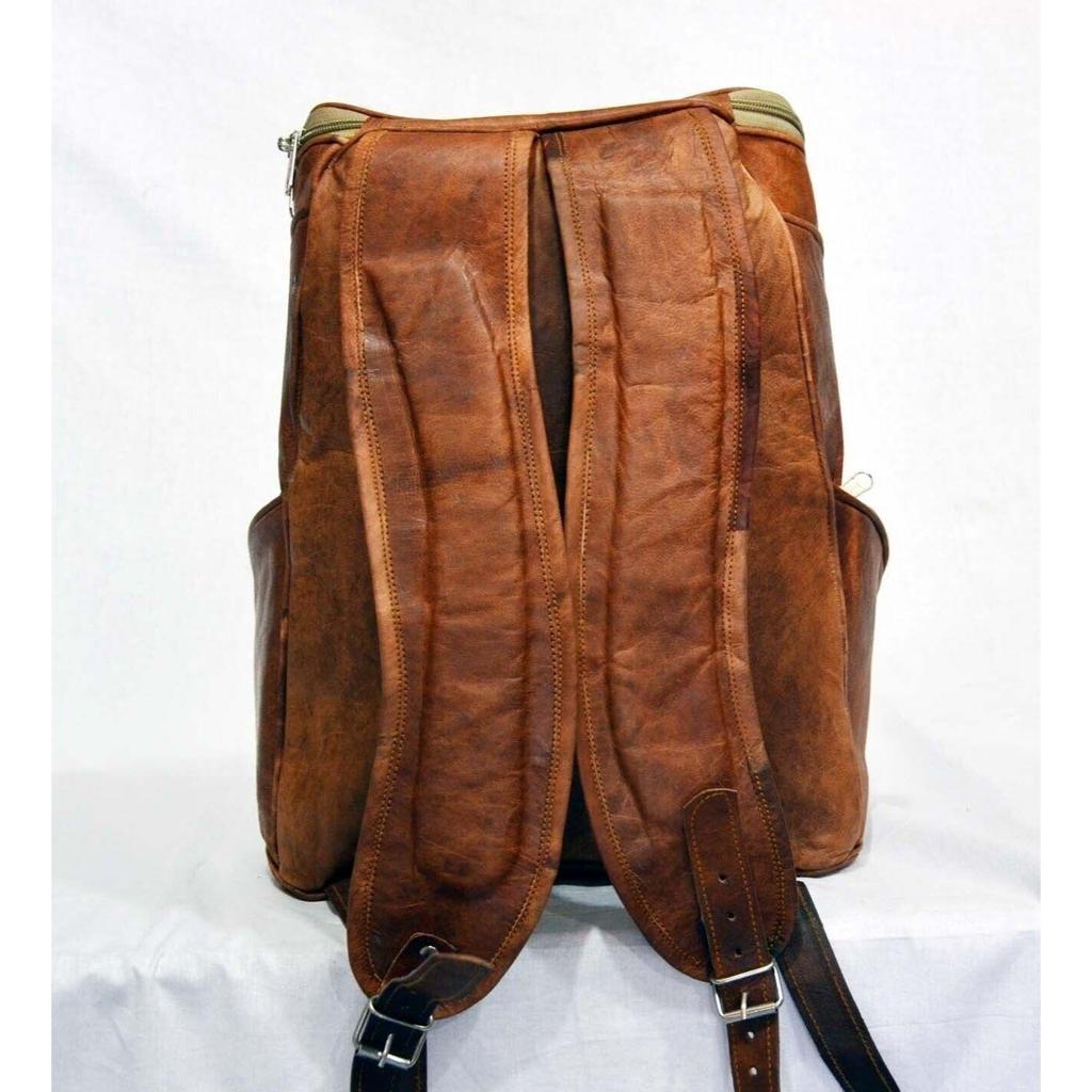 Unisex kožený klasický batoh přes rameno aktovka batoh sportovní taška