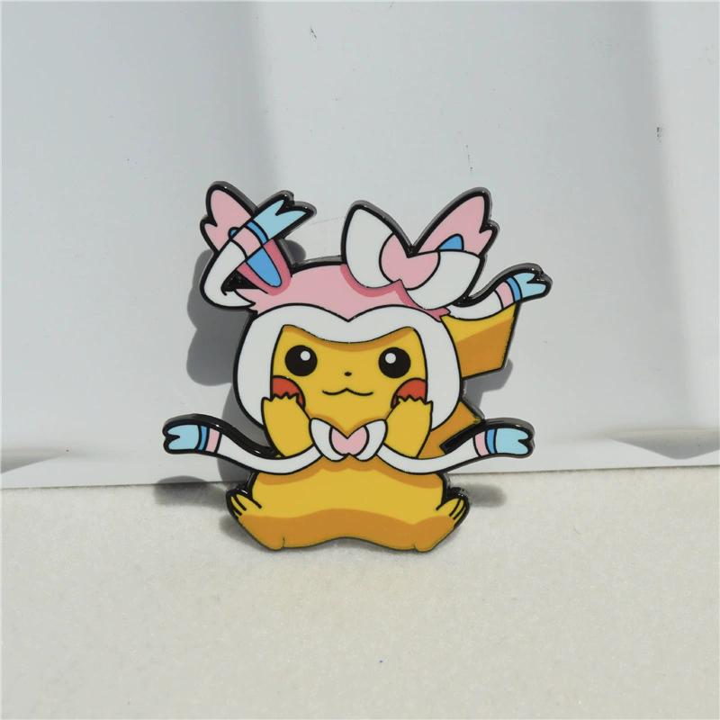 Anime Game Pokemon Brooches for Clothing Women Men Badges Lapel Pins for Backpack Hard Enamel Pins Fashion Accessories