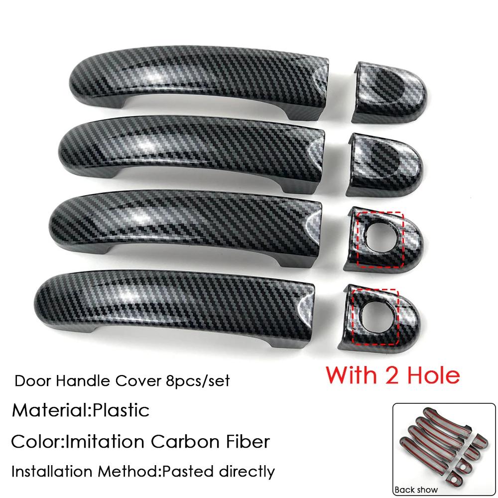 For Volkswagen VW Touran MK1 Caddy Multivan Transporter T5 T6 Caravelle Car Accessories Door Handle Trim Cover