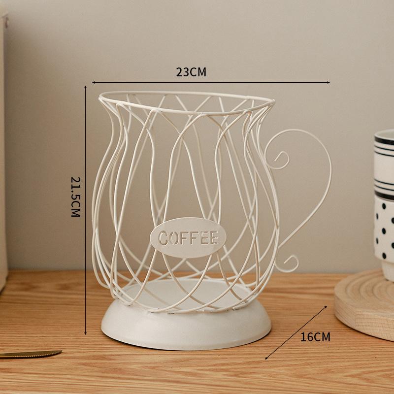 Creative Wrought Iron Storage Fruit Basket Electroplated Gold Spray Painted Ornaments Fun Home Crafts Ornament That Can Be Store