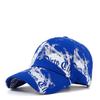 Hard Top Printed Cotton Baseball Cap Men Women Graffiti Duck Tongue Hat Casual Sun Shade Sunscreen Hat