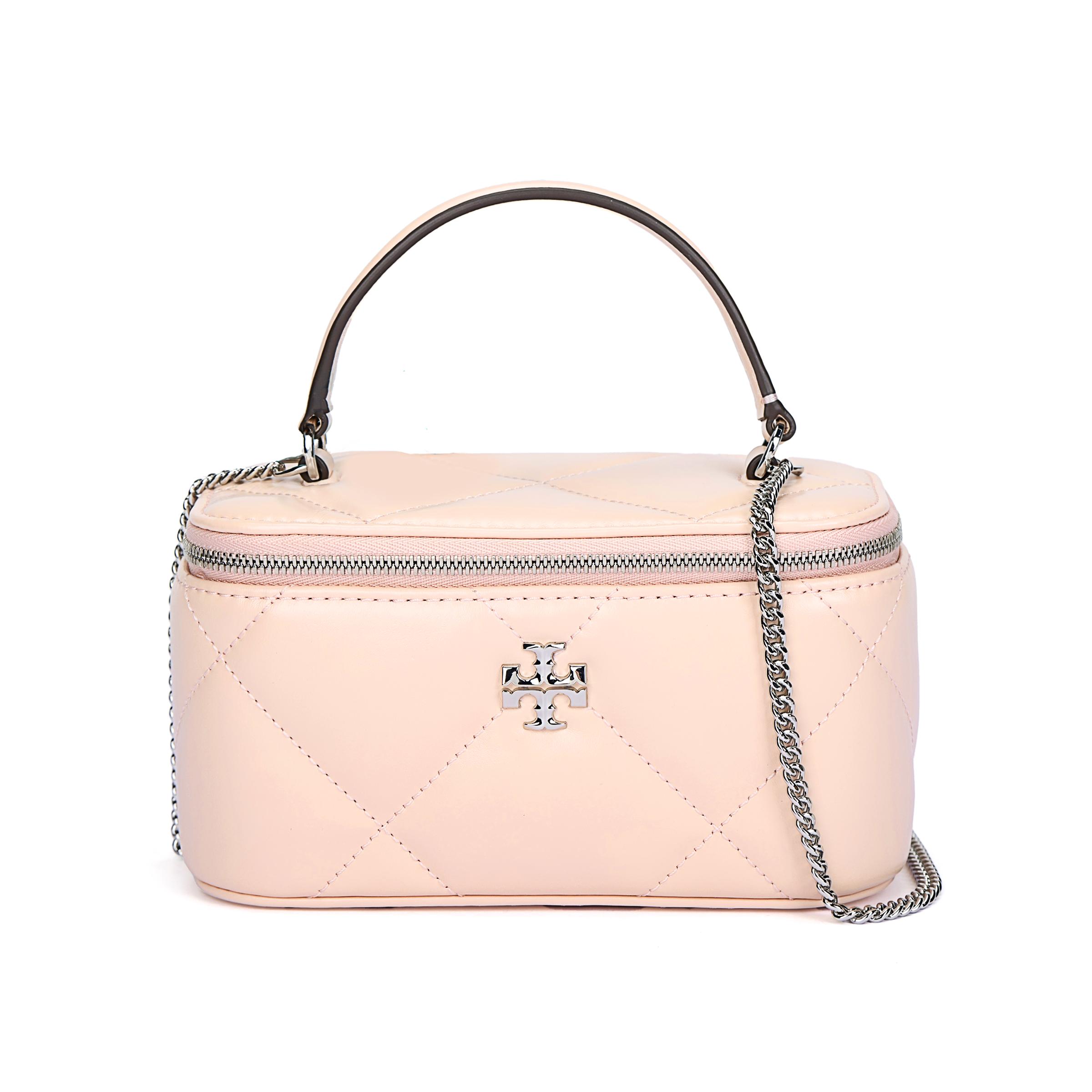 

Tory Burch Kira Mini Shoulder Crossbody Handbag Women handbags Pink 164986-651 Basic Set (Bag+Dust Bag)