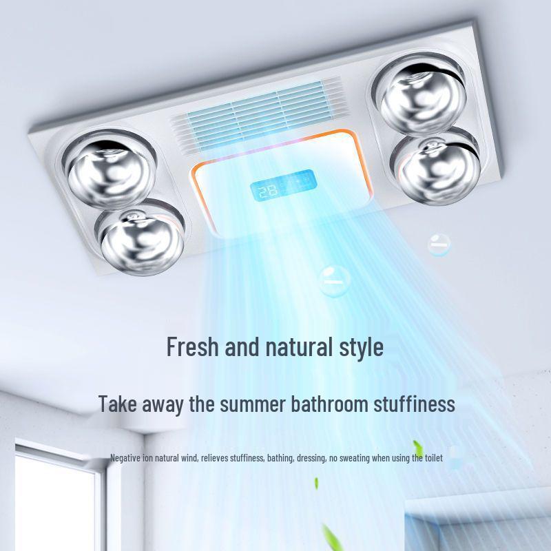 Shanghai Shenhua Yuba Integrated Ceiling LED Light & Warm Exhaust Fan for Bathrooms