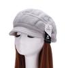 Knitted Woolen Cap Women Ladies Beret Winter Warm Baggy Beanie Crochet Hat Ski Cap