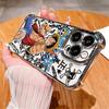 One Piece Luffy Cute Case for Apple iPhone 13 12 11 Pro Max 17 Air 16 15 14 Plus 16e Clear Cover