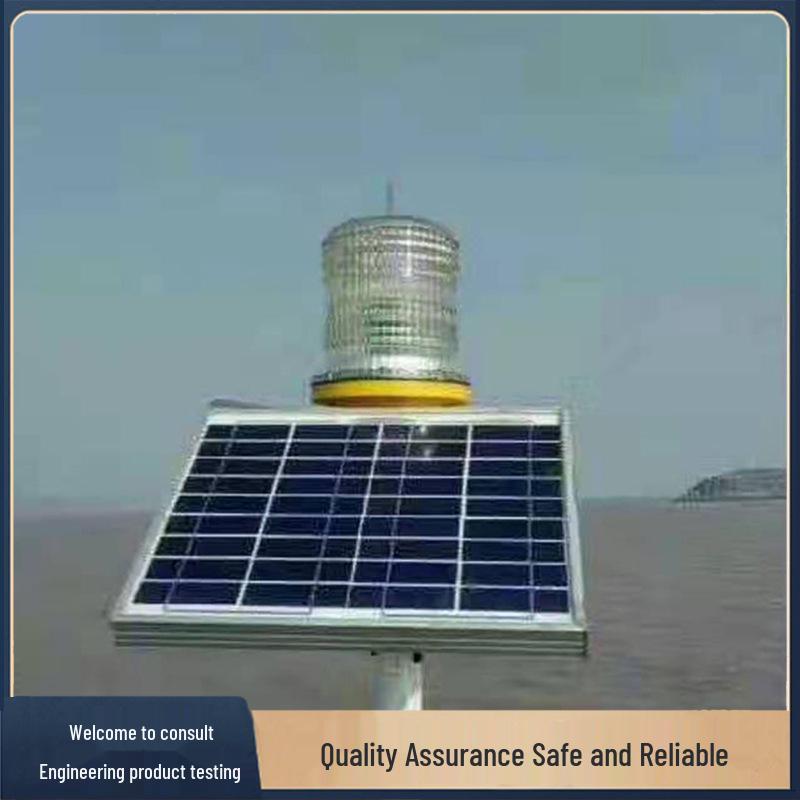 122 Solar Aviation Obstruction Light for High-Rise & Chemical Plant Signals