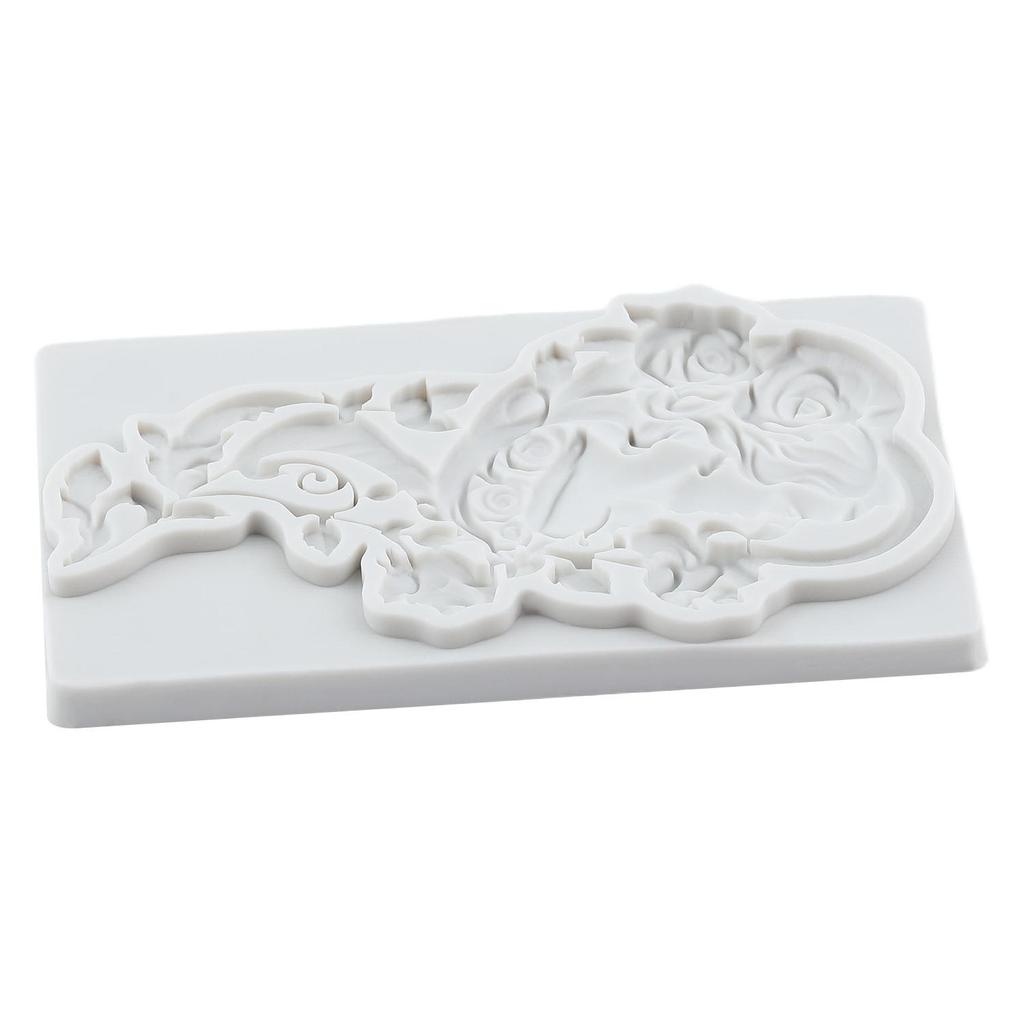 Rose Flower Lady Silicone Molds Lady Avatar Fondant Mold Cake Decorating Tools Cupcake Topper Candy Chocolate Gumpaste Mold