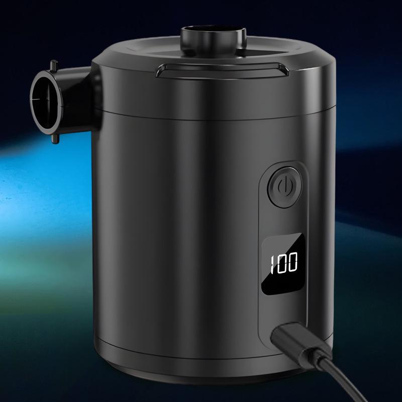 Portable Wireless Air Pump for Camping - Inflates Mattresses, Swim Rings & Vacuum Bags