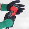 Green Black Wear-resistant Anti Slip Breathable Labor Protection Gloves Construction Site Handling Maintenance Protective Gloves