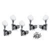 Electric Bass Tuning Pegs Bass Opened Machine Heads Knobs String Tuners for 4 String Electric Bass Right/Left Hand