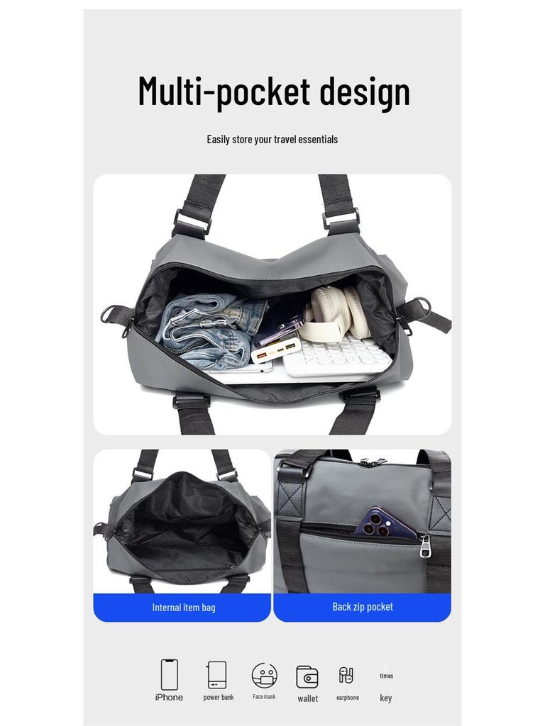 2025 Travel Trend: Large Capacity, Casual & Lightweight Fitness Bag
